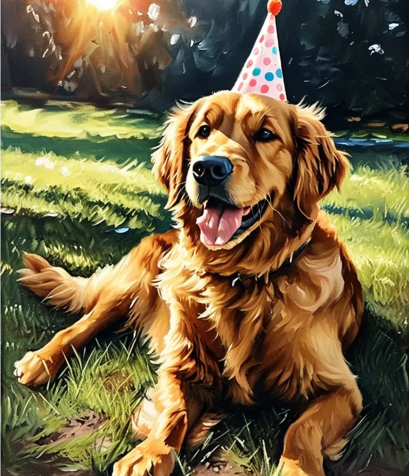 Pet Custom Hand-Painted Oil Paintings: Capturing Beloved Pet Moments with a Brush Pet Custom Hand-Painted Oil Paintings: Capturing Beloved Pet Moments with a Brush